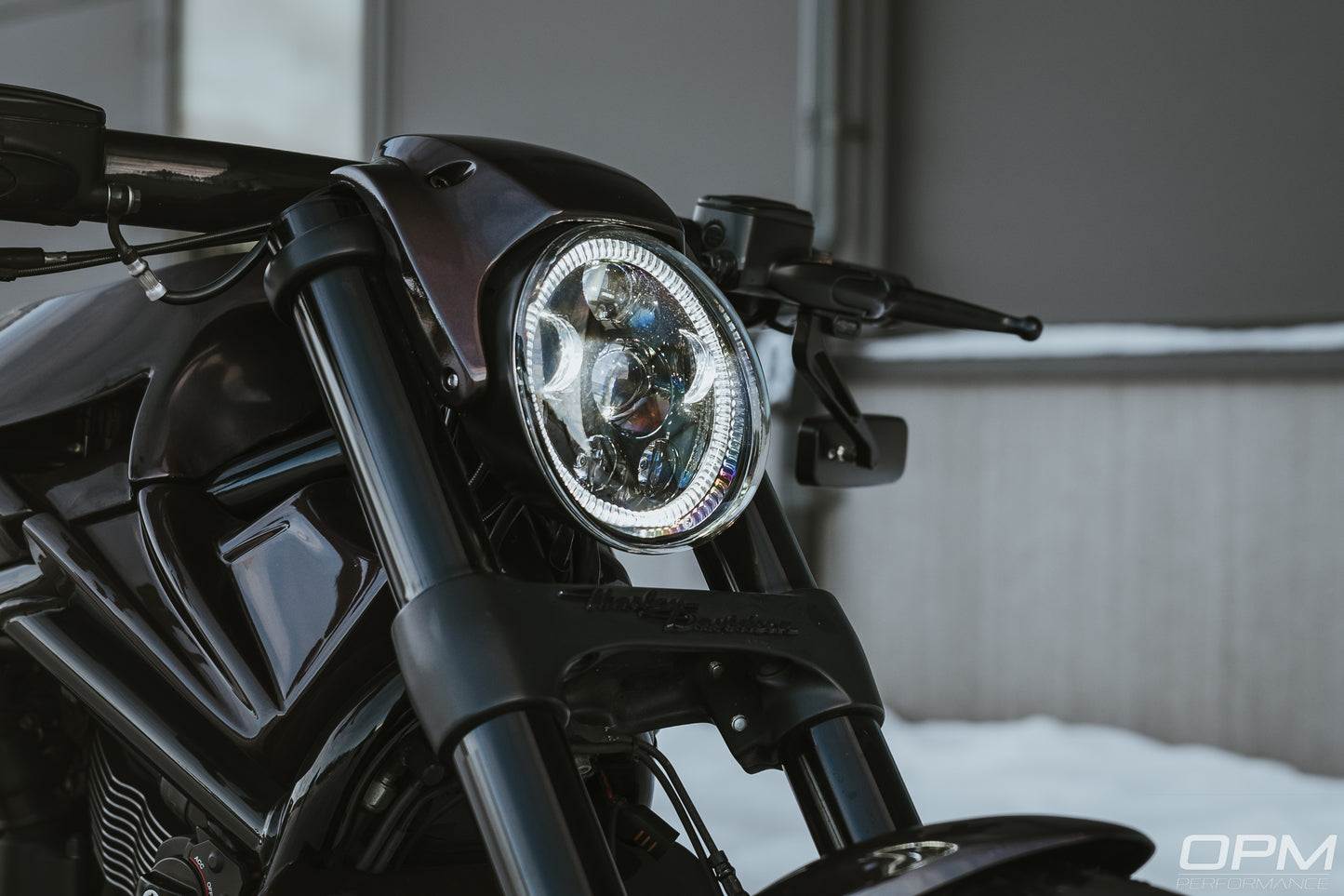 Nightrod headlight cowl black