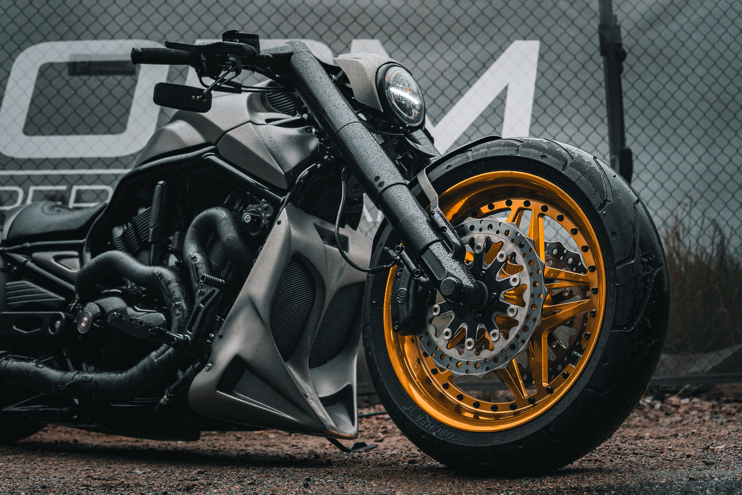 Harley Davidson Nightrod Custom single swing 360