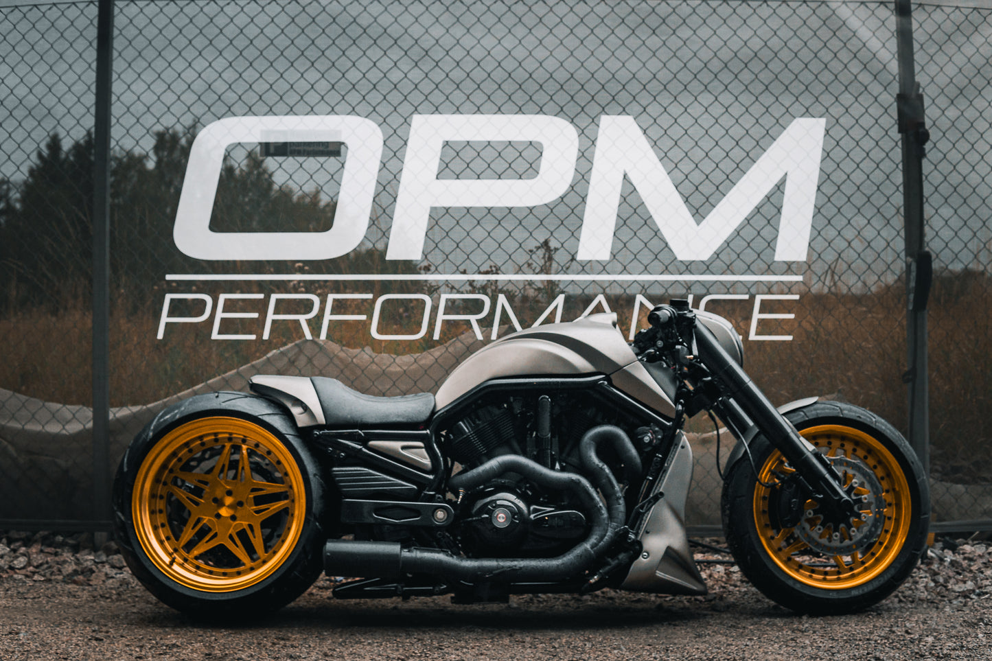 Harley Davidson Nightrod Custom single swing 360