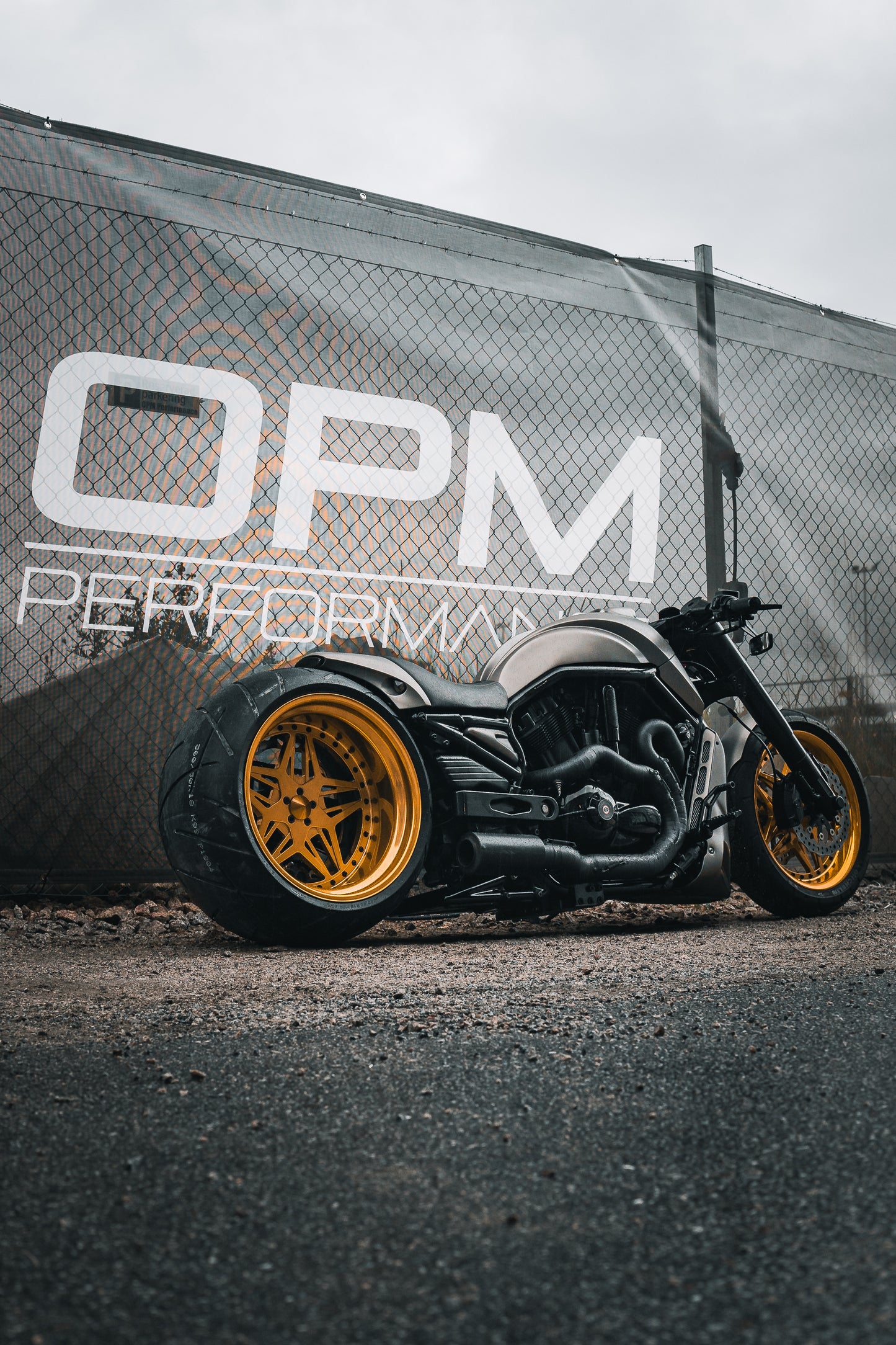 Harley Davidson Nightrod Custom single swing 360