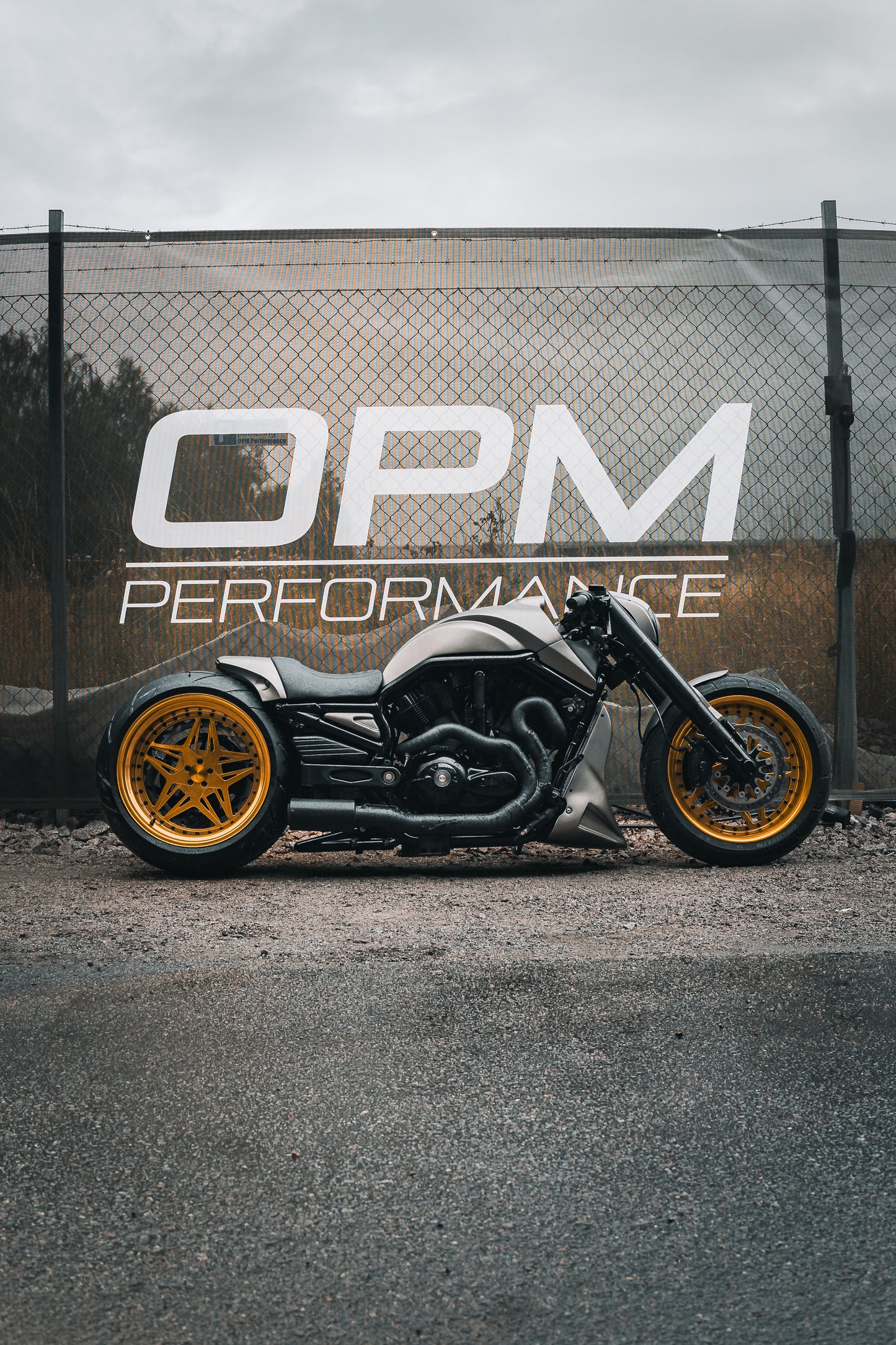 Harley Davidson Nightrod Custom single swing 360