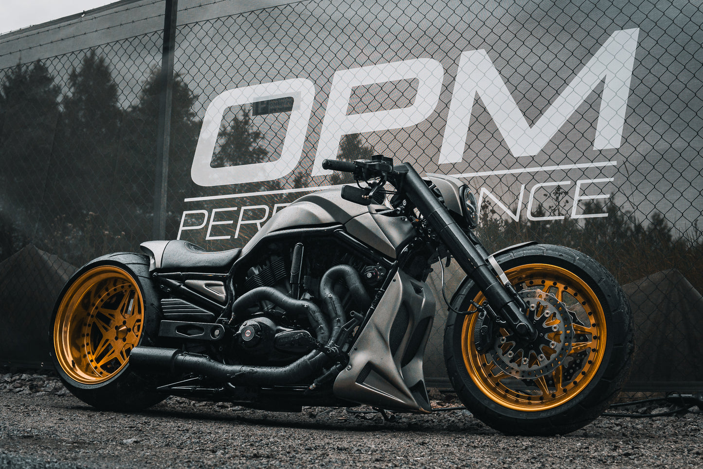 Harley Davidson Nightrod Custom single swing 360