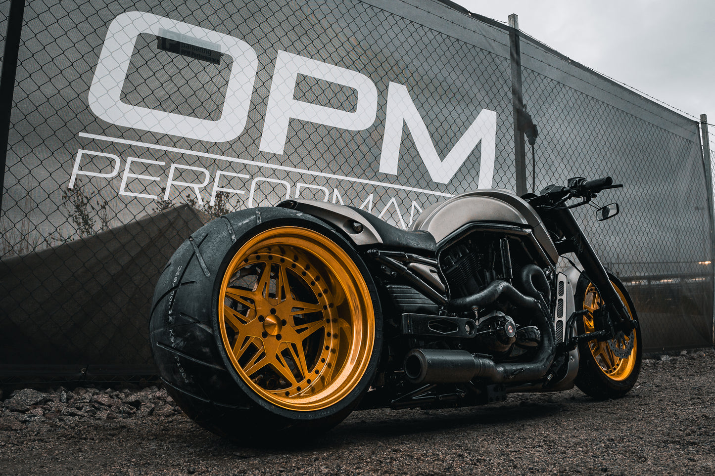 Harley Davidson Nightrod Custom single swing 360