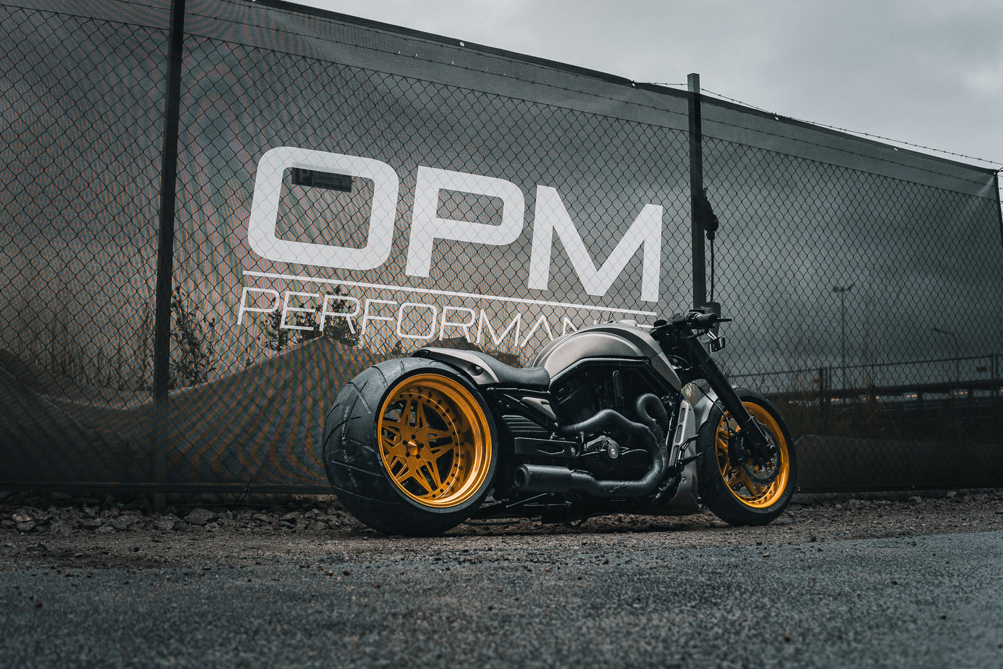 Harley Davidson Nightrod Custom single swing 360