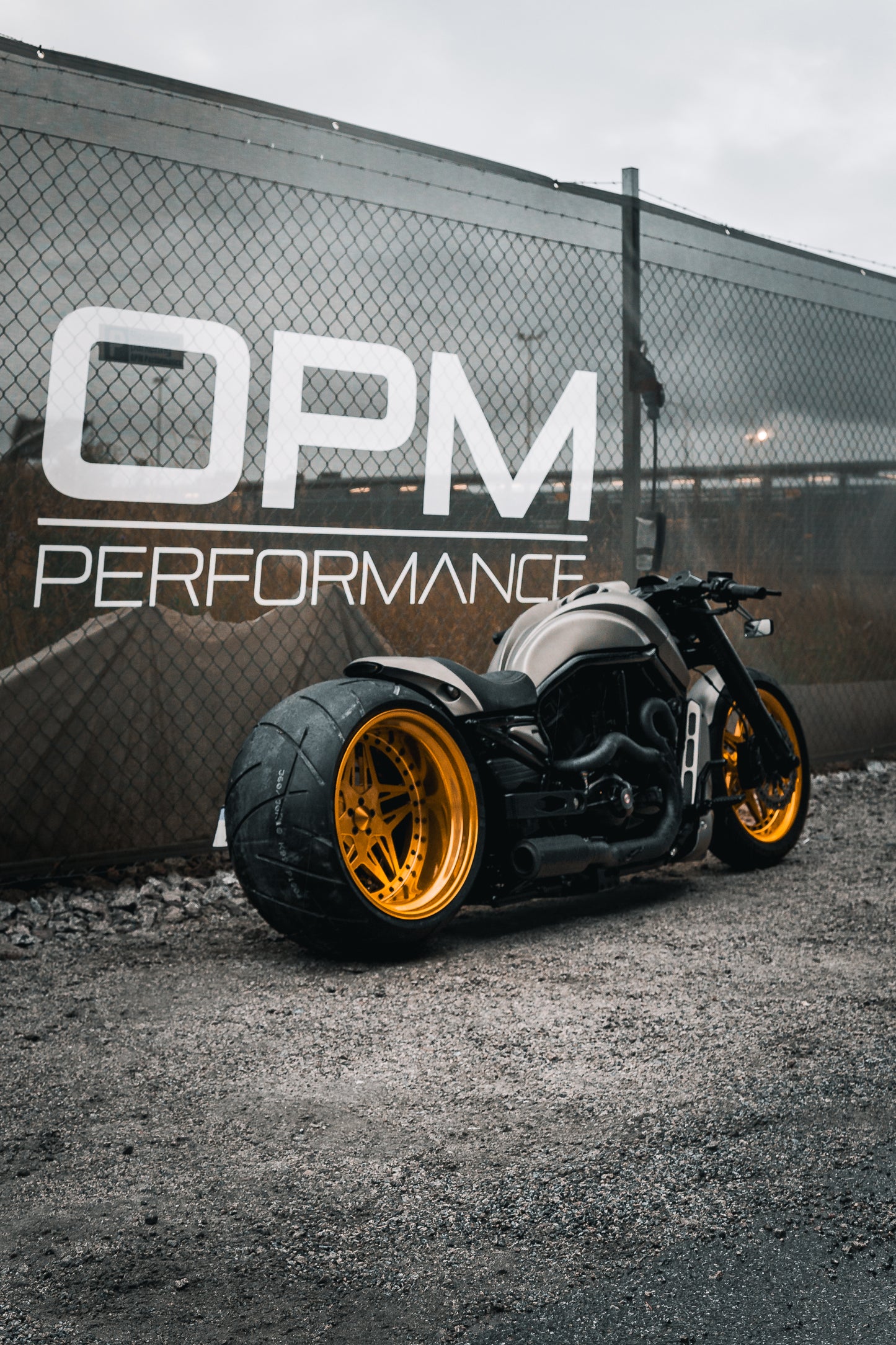 Harley Davidson Nightrod Custom single swing 360