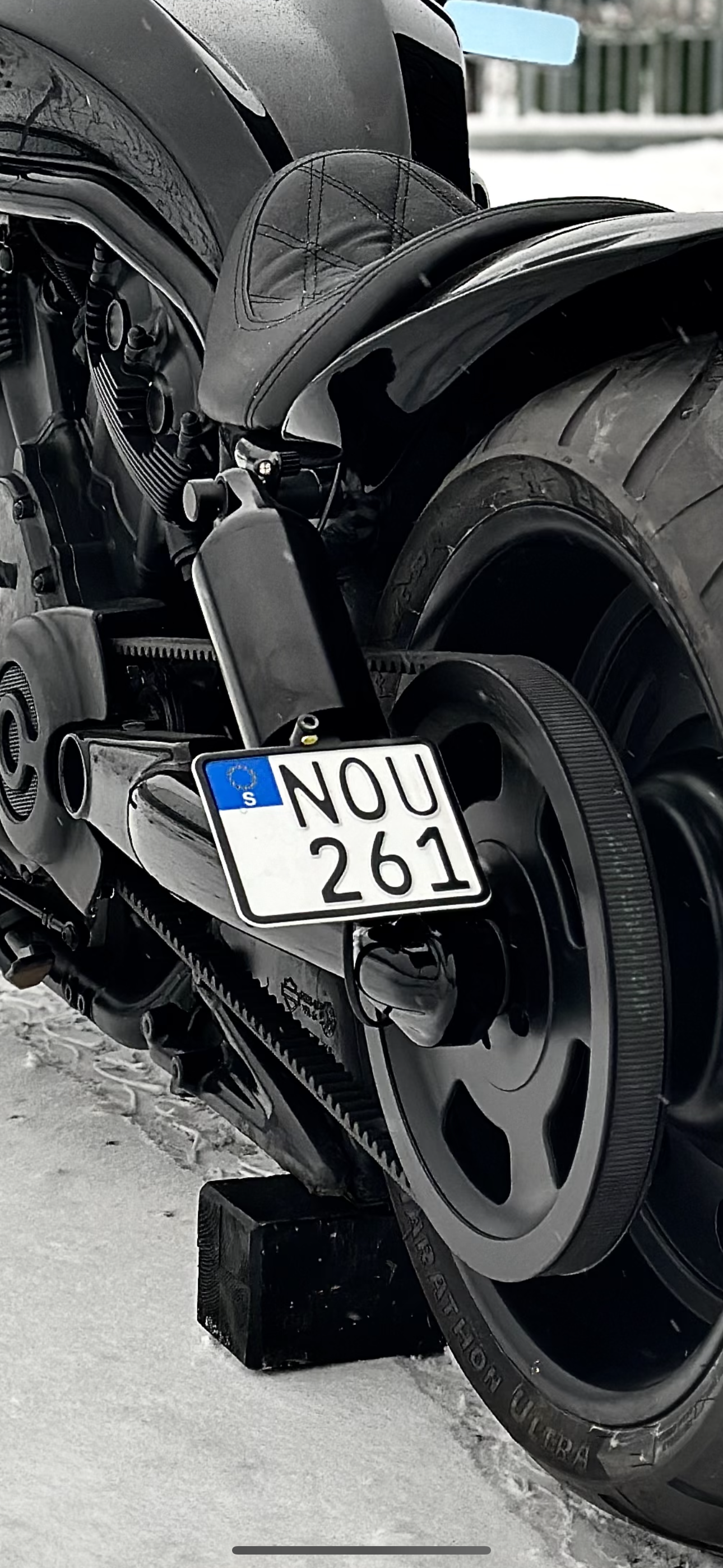 License plate bracket