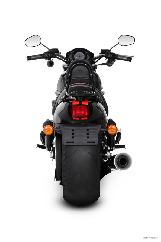 Akrapovic Open Line Titan komplett avgassystem svart