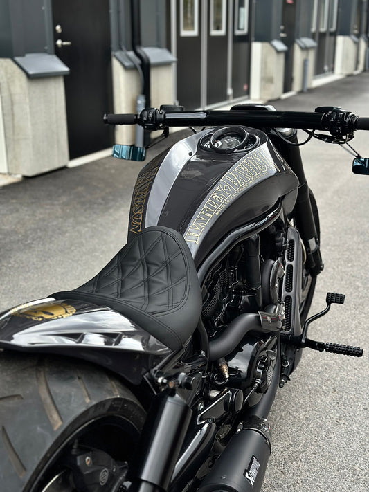 Solo rear fender & seat