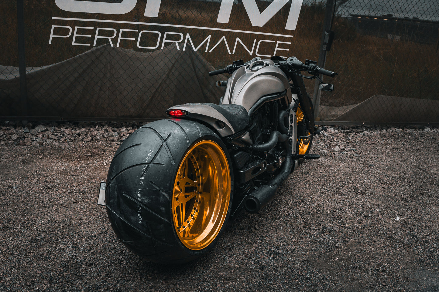 Harley Davidson Nightrod Custom single swing 360