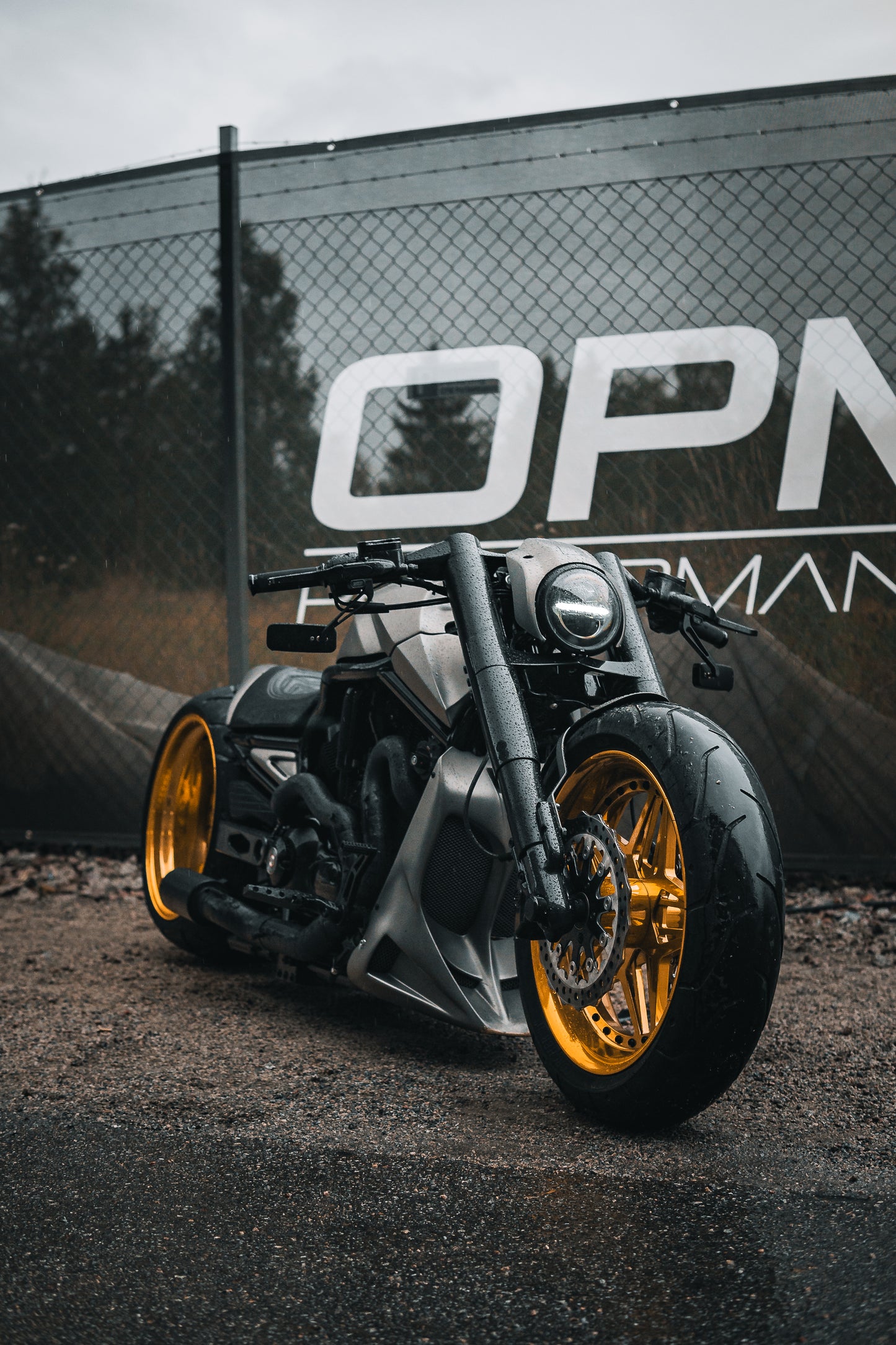 Harley Davidson Nightrod Custom single swing 360