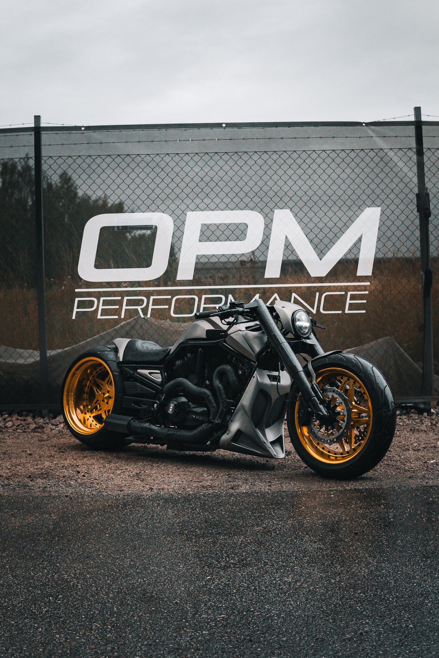 Harley Davidson Nightrod Custom single swing 360