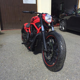 Speed Demon 2in1 avgassystem Dragstyle med svart keram-yta