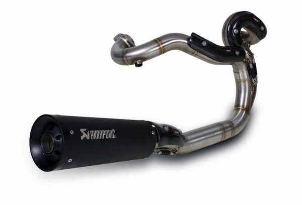 Akrapovic Open Line Titan komplett avgassystem svart