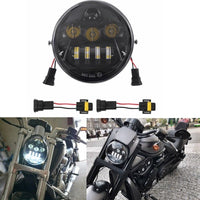 LED strålkastare för Harley Davidson VRSCA V-Rod VRod Muscle Screamin' Eagle Street