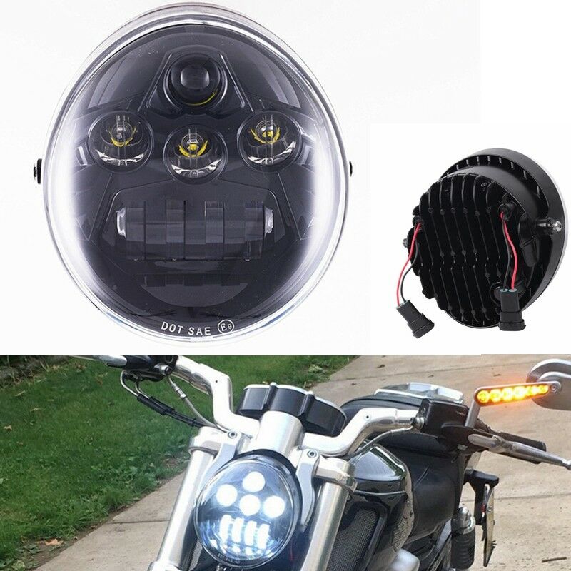 LED strålkastare för Harley Davidson V-Rod VRod Muscle