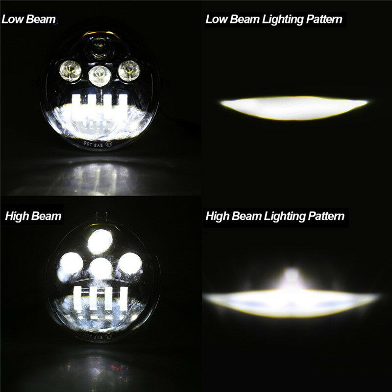 LED strålkastare för Harley Davidson V-Rod VRod Muscle