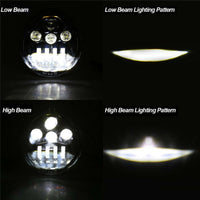 LED strålkastare för Harley Davidson VRSCA V-Rod VRod Muscle Screamin' Eagle Street
